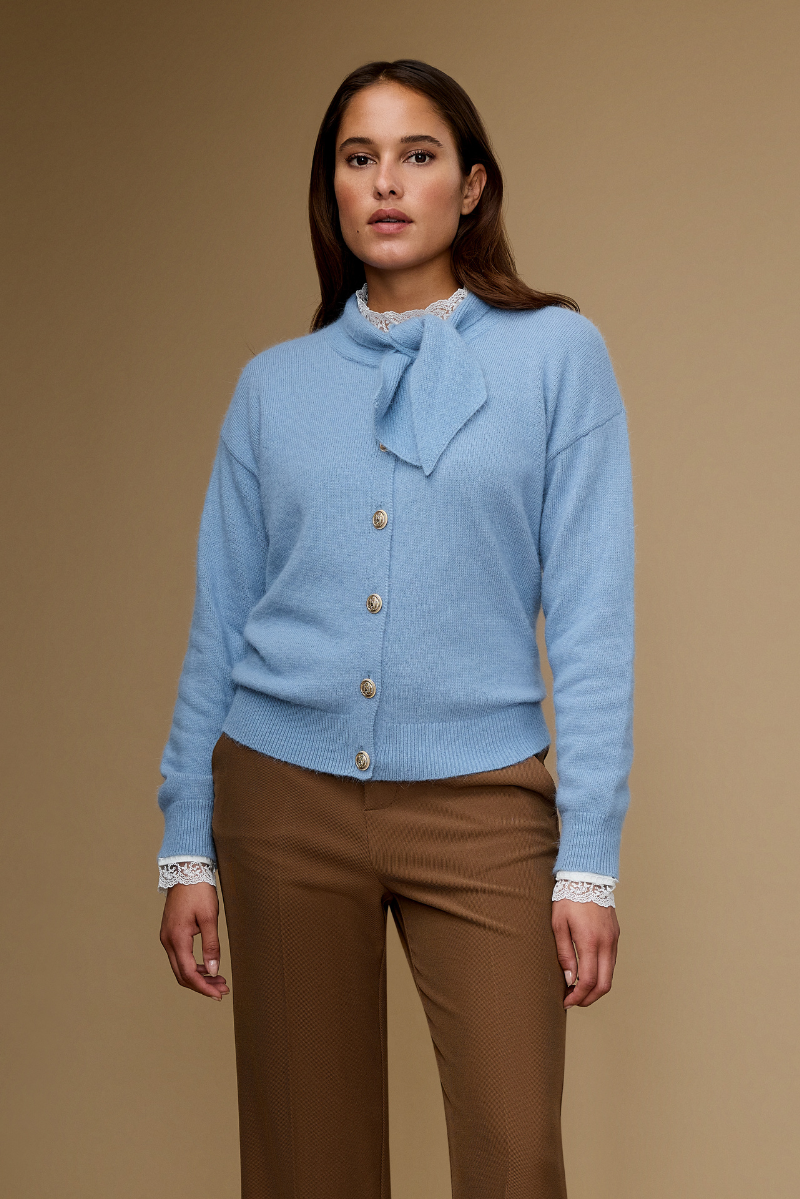 Milou Vest Blauw