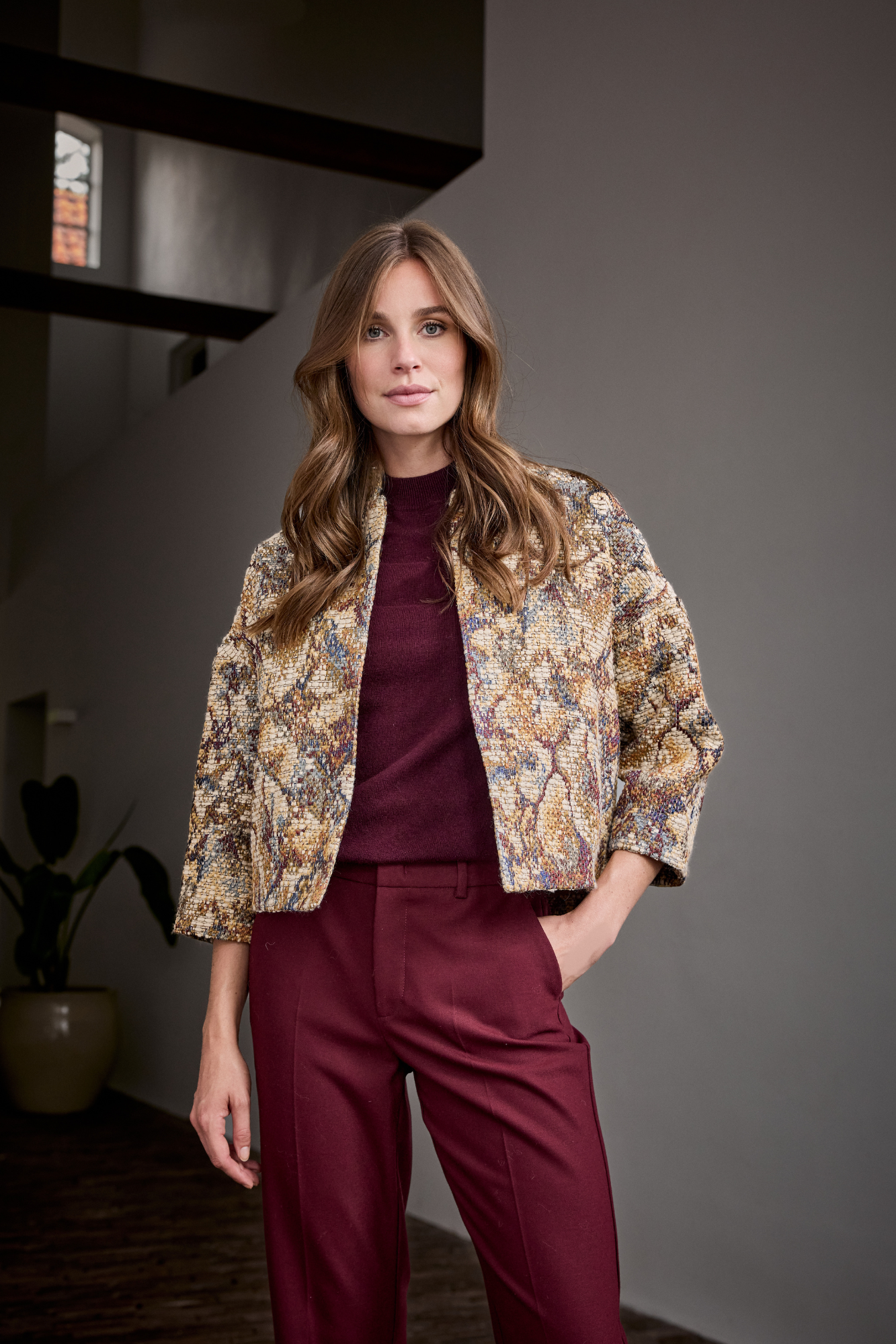 Rhode Jacke Sand-Print