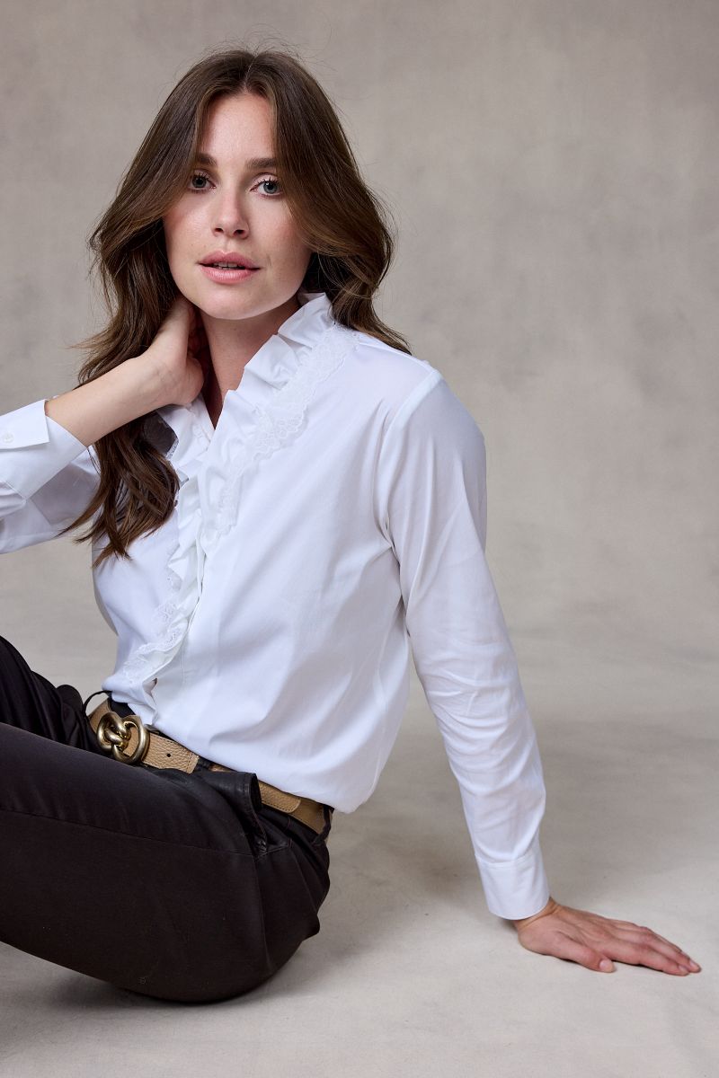 Robina Bluse Weiß